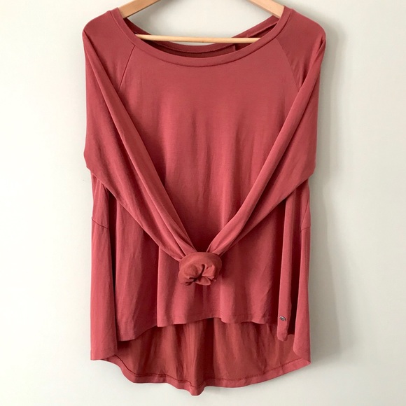 2/$30 American Eagle Soft & Sexy ruffle back tee